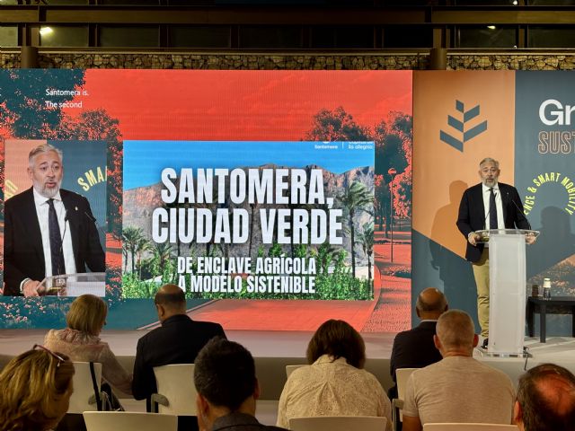 Santomera exhibe en 'Greencities 2025' en Málaga su apuesta por la sostenibilidad y la innovación