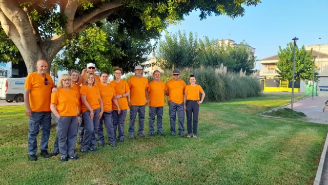El programa experiencial 'Santomera Florece' impulsa la inserción laboral de diez personas desempleadas