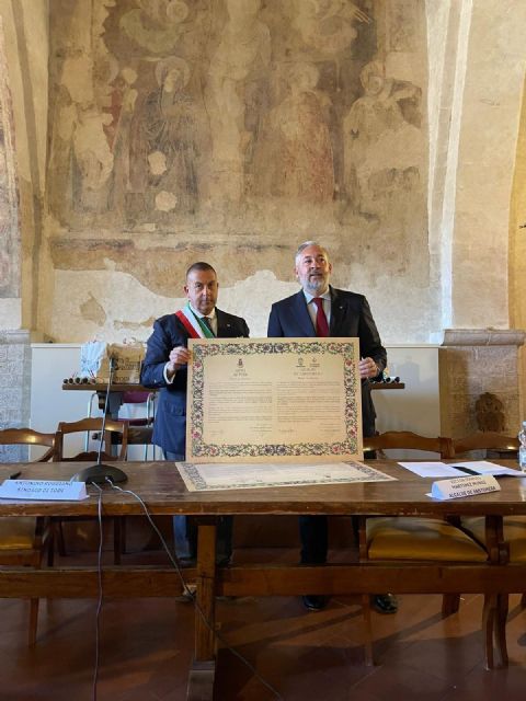 Santomera y Todi sellan su hermanamiento para estrechar lazos culturales, sociales y educativos