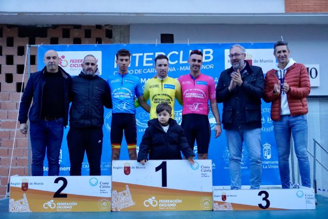 Teófilo Jiménez, ganador en la primera etapa del XXXIV Trofeo Interclub Campo de Cartagena-Mar Menor, celebrada en Santomera