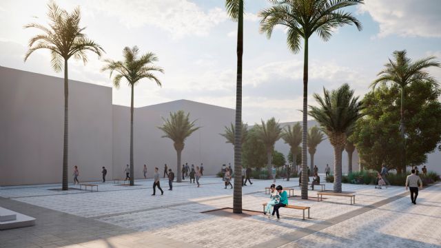 El próximo lunes comienzan las obras de remodelación de la plaza de la Iglesia de Santomera