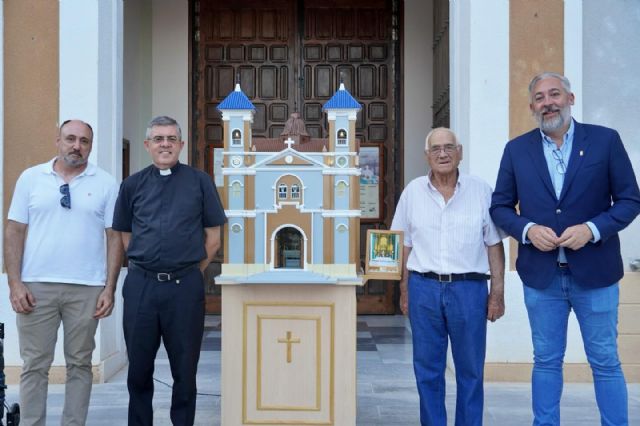 Comienzan las obras de restauración de la fachada de la Iglesia Parroquial de Santomera