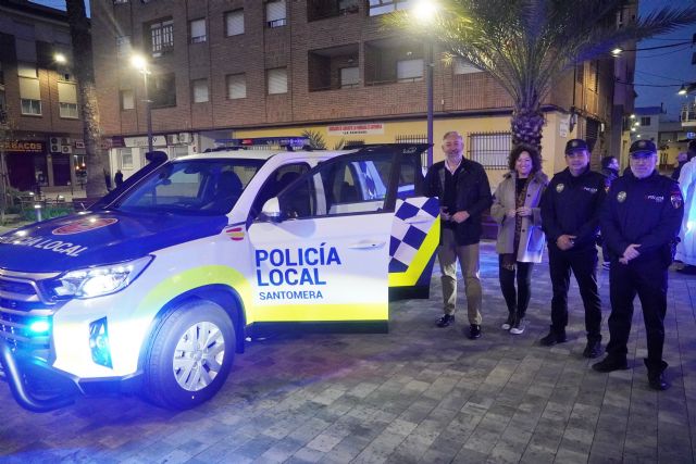 El Ayuntamiento de Santomera refuerza la seguridad con un nuevo vehículo de Policía Local
