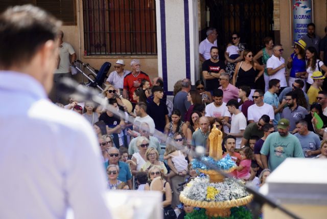 José Verdú Nicolás 'Toché' emociona a sus vecinos con el pregón que da inicio a las fiestas patronales de Santomera