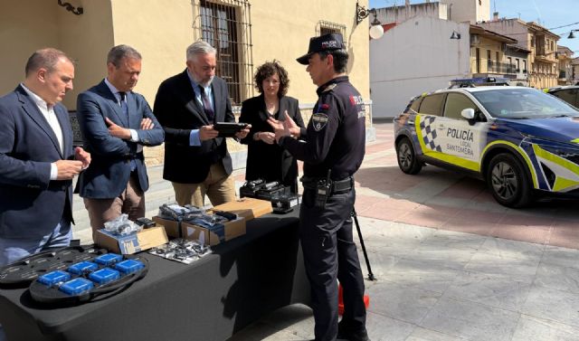 La Comunidad y el Ayuntamiento de Santomera despliegan una red de videovigilancia para reforzar la seguridad ciudadana