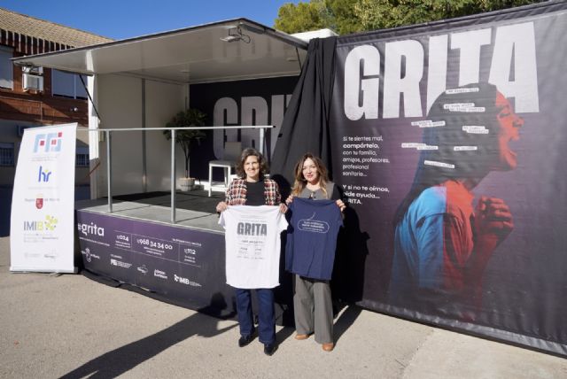 La campaña regional ‘Grita’, de prevención del suicidio juvenil, llega a Santomera