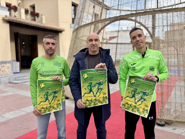 Santomera celebrará el 28 de diciembre la I Navirun, una nueva carrera popular navide&ntilde;a