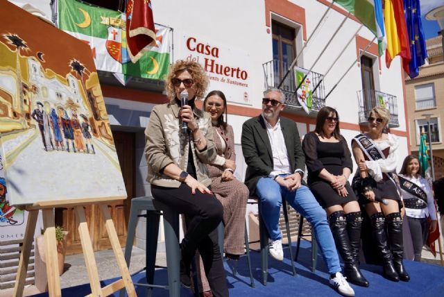 'Santomera, unión de culturas', de Santi García, cartel anunciador de las fiestas de Moros y Cristianos 2025