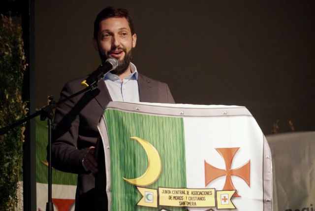 Juan Francisco Martínez, director del ITREM, pregonero de las fiestas de Moros y Cristianos de Santomera