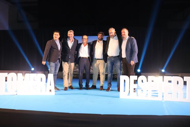 López Miras arropa a Víctor Manuel Martínez en su candidatura a la alcaldía de Santomera