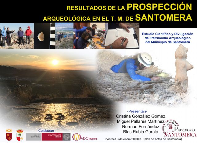 Hallan más de 25 yacimientos arqueológicos desconocidos hasta ahora en el término municipal de Santomera