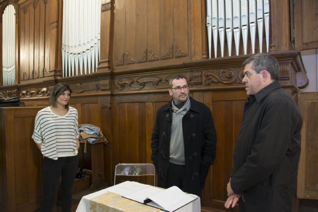 En marcha la restauración del órgano parroquial, que finalizará en septiembre