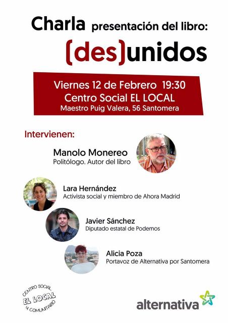 Manolo Monereo, el 'padre político' de Pablo Iglesias, en Murcia este viernes