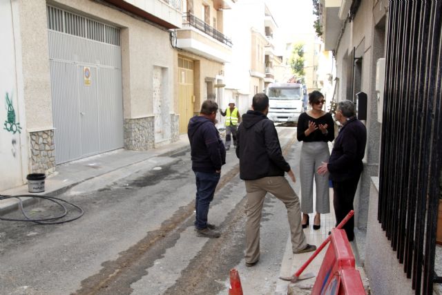 Arrancan las obras para modernizar las calles Santa Matilde, Campoamor y Tirso de Molina