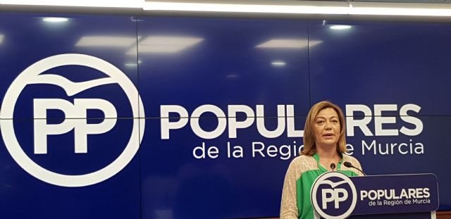 El PPRM exige 'la inmediata dimisión de la alcaldesa socialista de Santomera, Inmaculada Sánchez, por ética y coherencia'