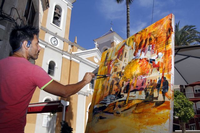 Cuarenta artistas del país participan en el I Certamen de Pintura Rápida