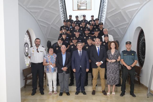 Víctor Martínez anuncia la incorporación de dos nuevos agentes al cuerpo de Policía Local de Santomera